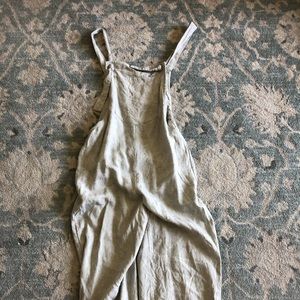 NO LONGER FOR SALE ZARA linen overalls